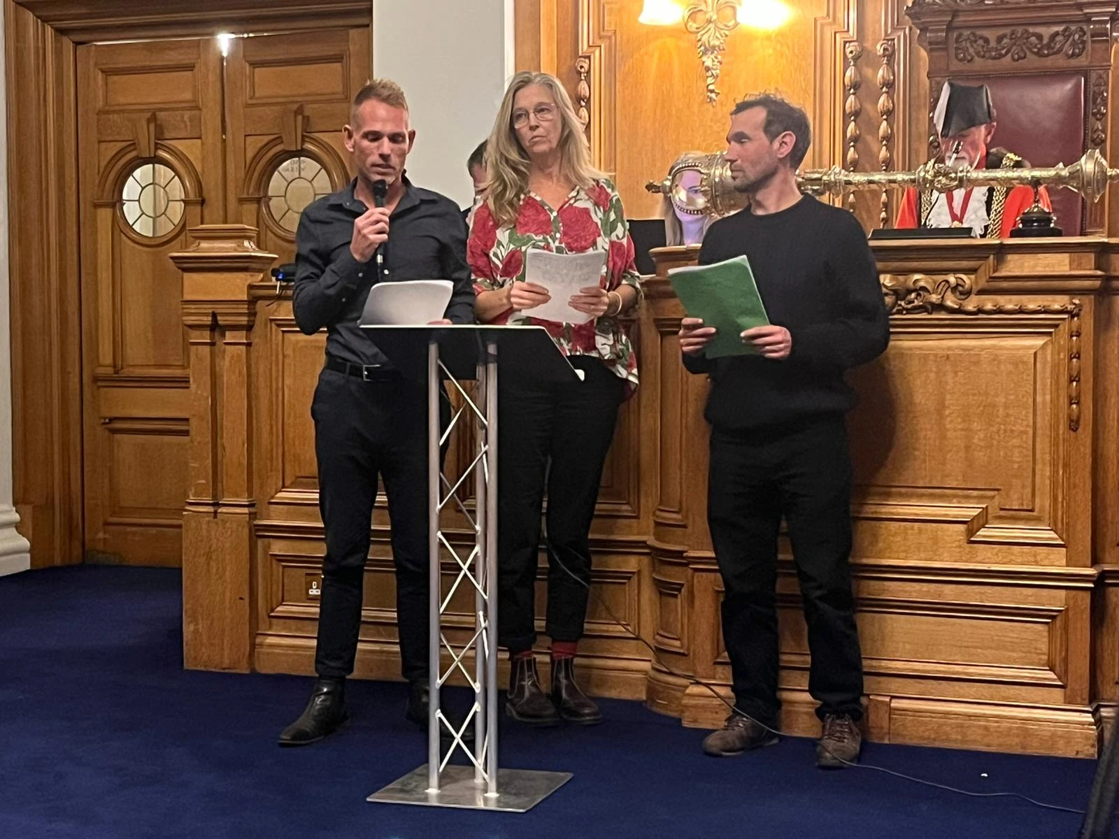 TTH Members making Deputation to Lambeth Council