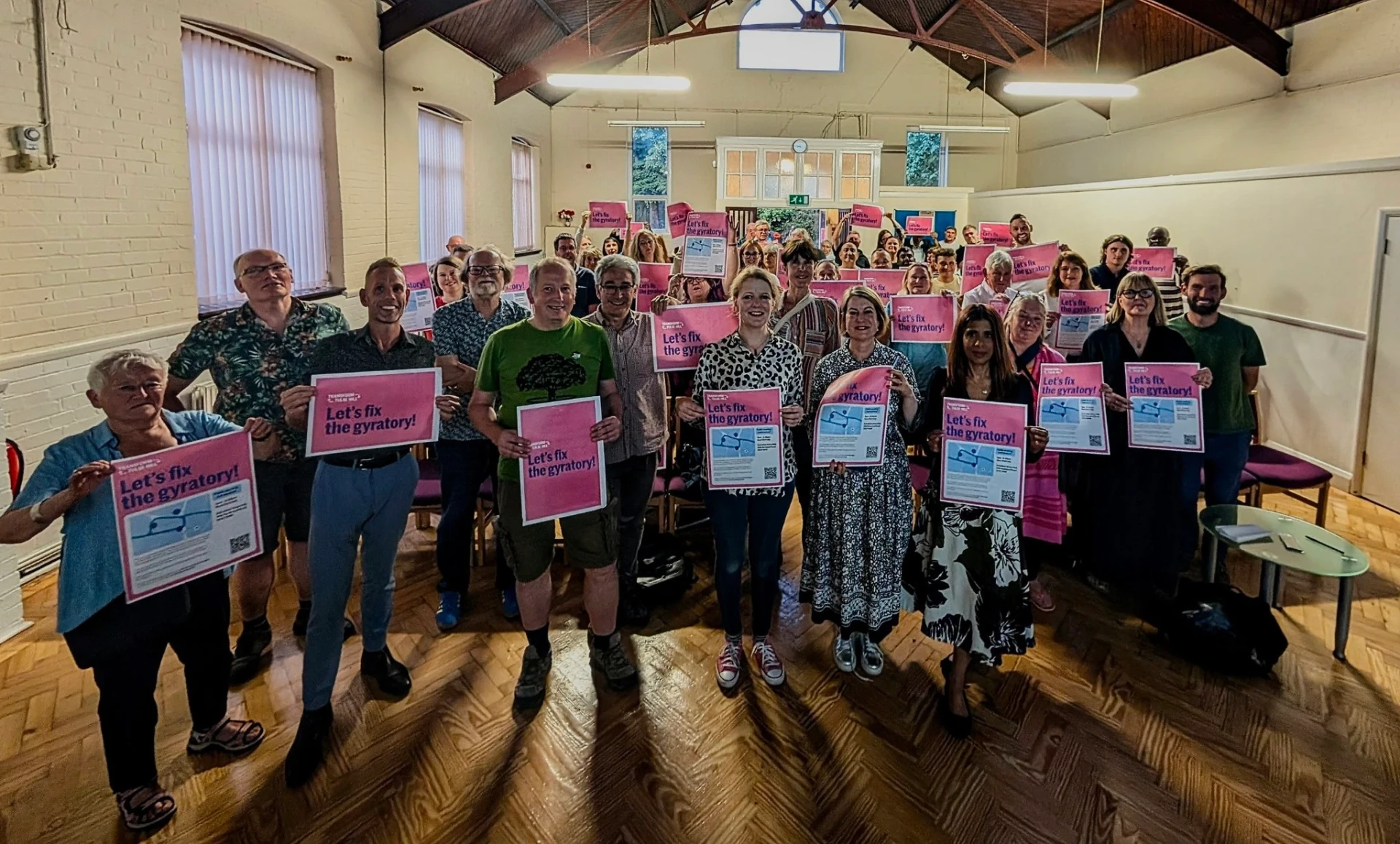Transform Tulse Hil public meeting group shot